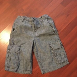 Demin Boys Cargo Shorts